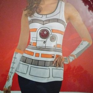 Star War BB-8 Tank Top with Arm Warmers